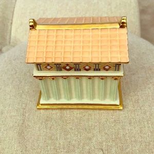 Lenox Empire Collection Greek Temple Treasure Box